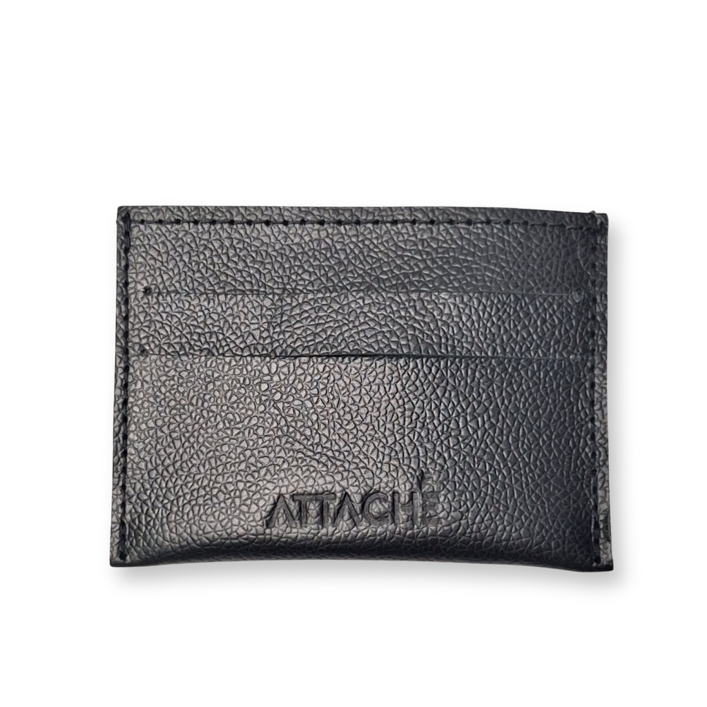 Slimslip Genuine Leather Card and Bill Holder in Black