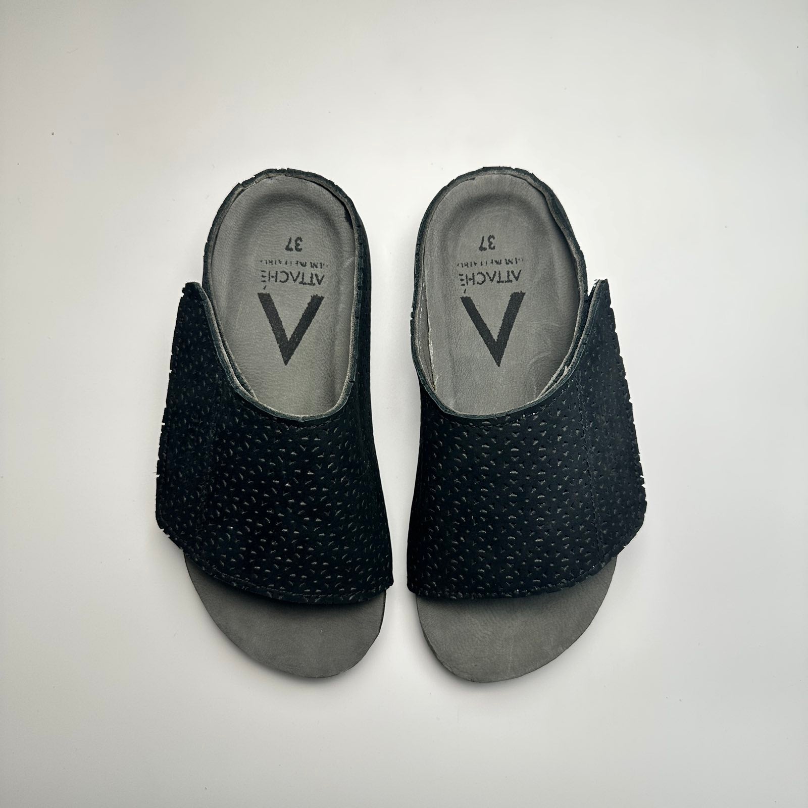 Terra Slides Flex Black Mesh