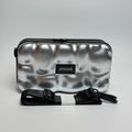 Silver Bubble Mini Luggage Bag