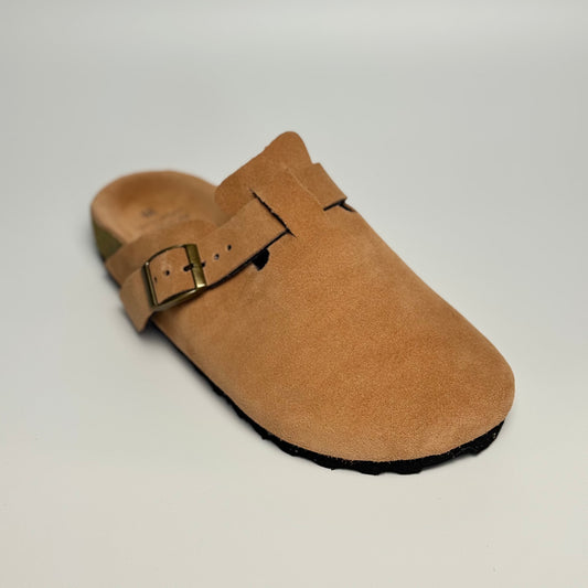 Clogs Premium Genuine Leather Slip-on “Salmon”