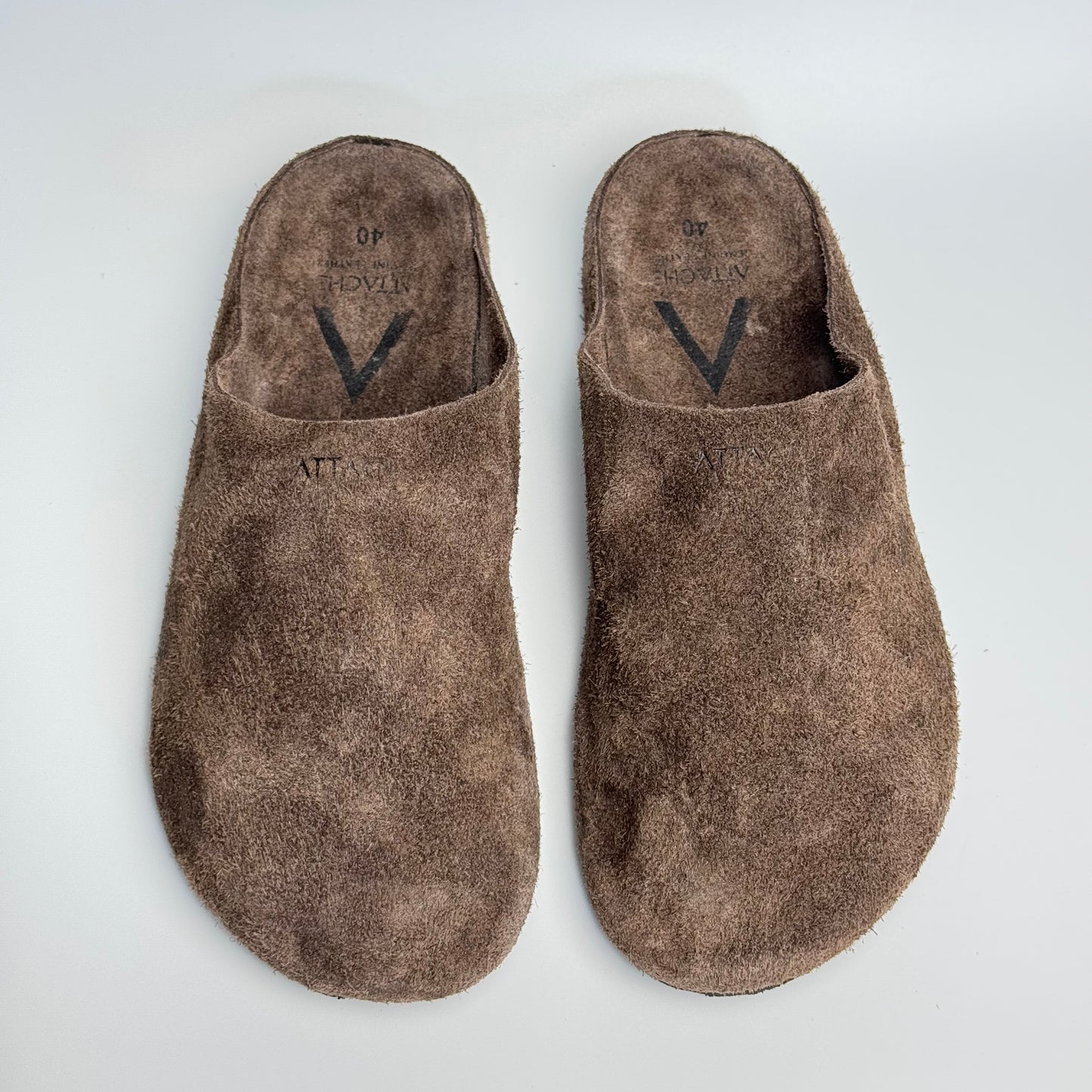 Mule Lite Soft Suede Leather “Cafe Noir”