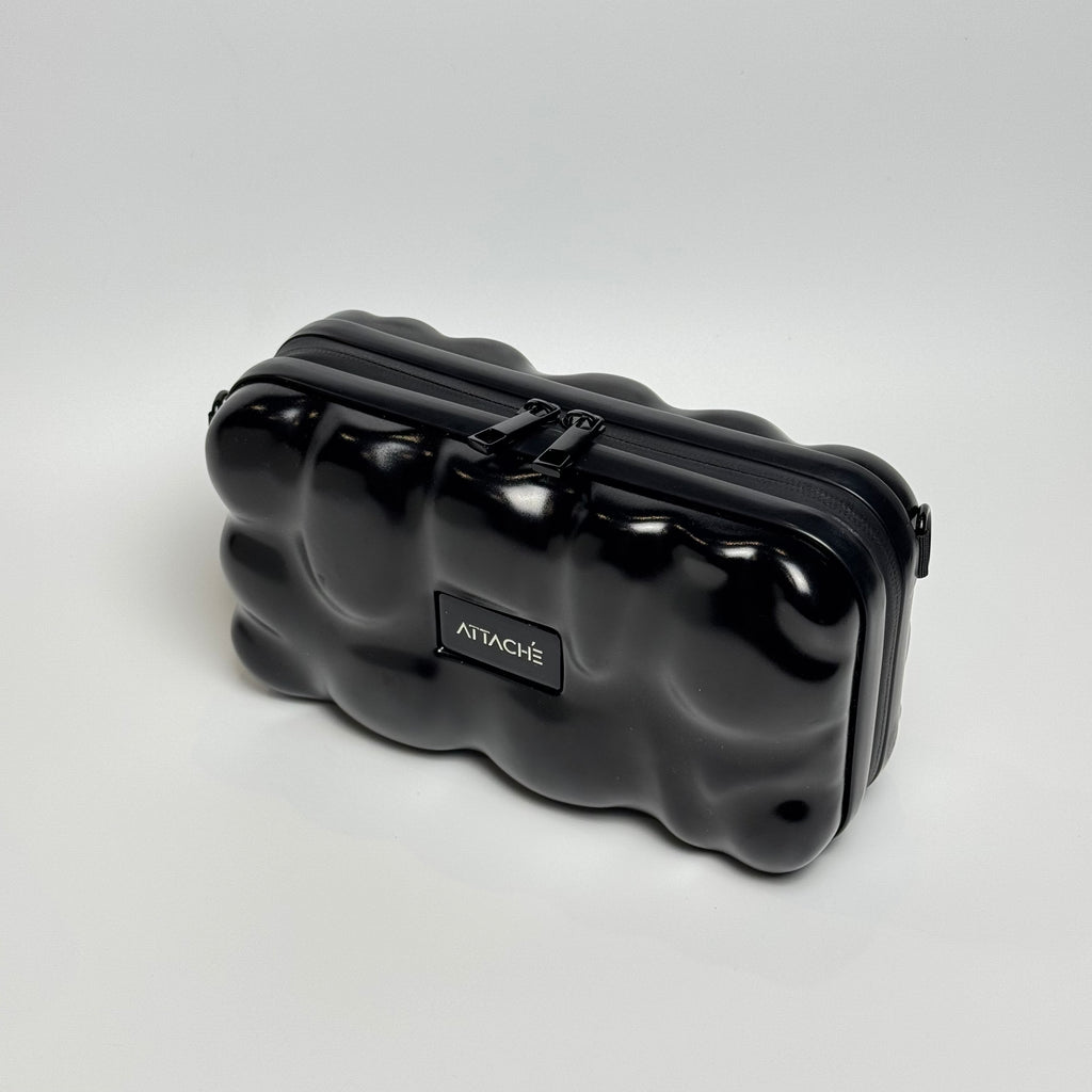 Black Bubble Mini Luggage Bag
