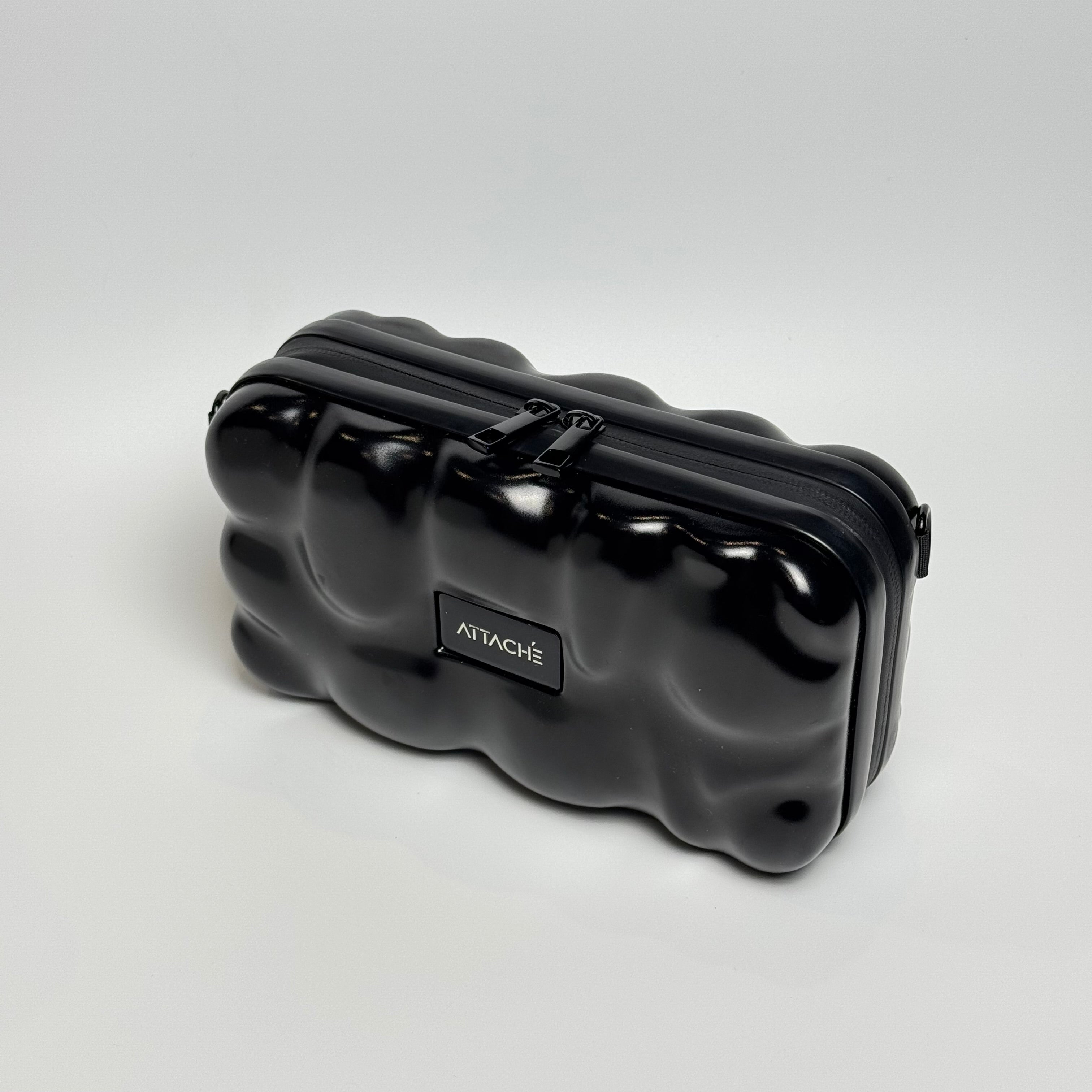 Black Bubble Mini Luggage Bag