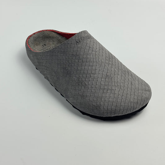 Mule Dragon Skin “Gray” Limited Ed - Genuine Leather