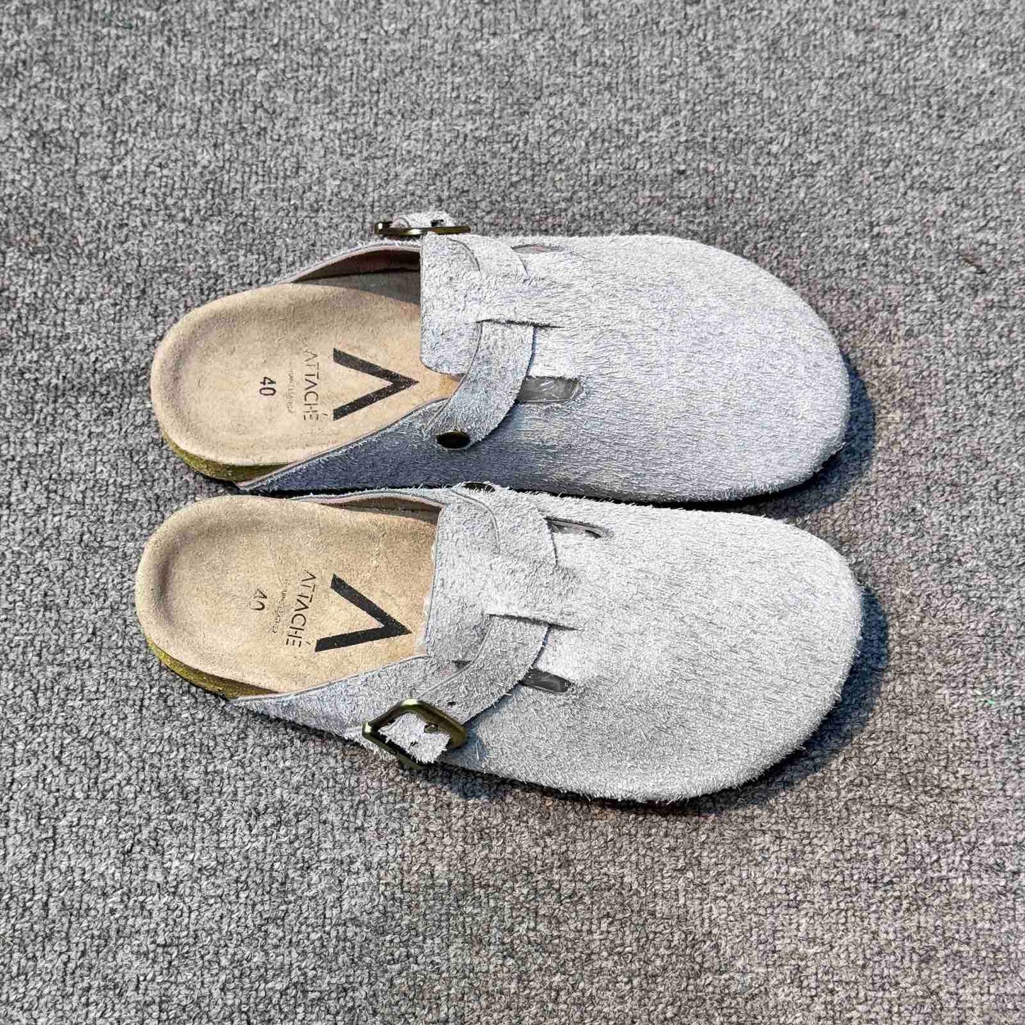 Clogs Premium “Hairy Gray”