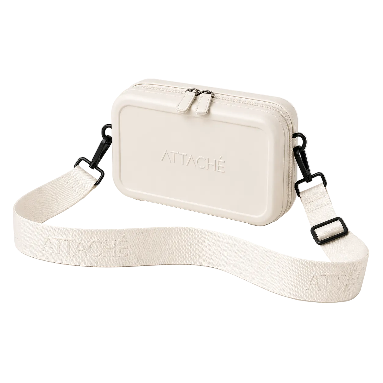 V2 OffWhite Hardshell Mini Luggage Bag