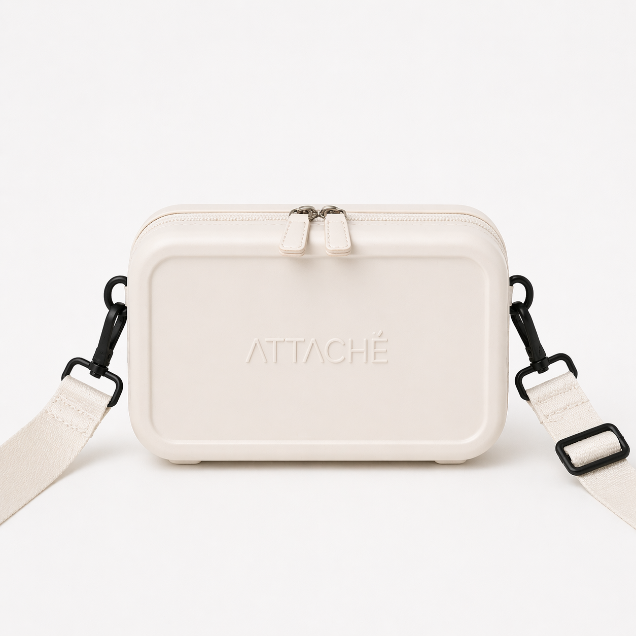 V2 OffWhite Hardshell Mini Luggage Bag