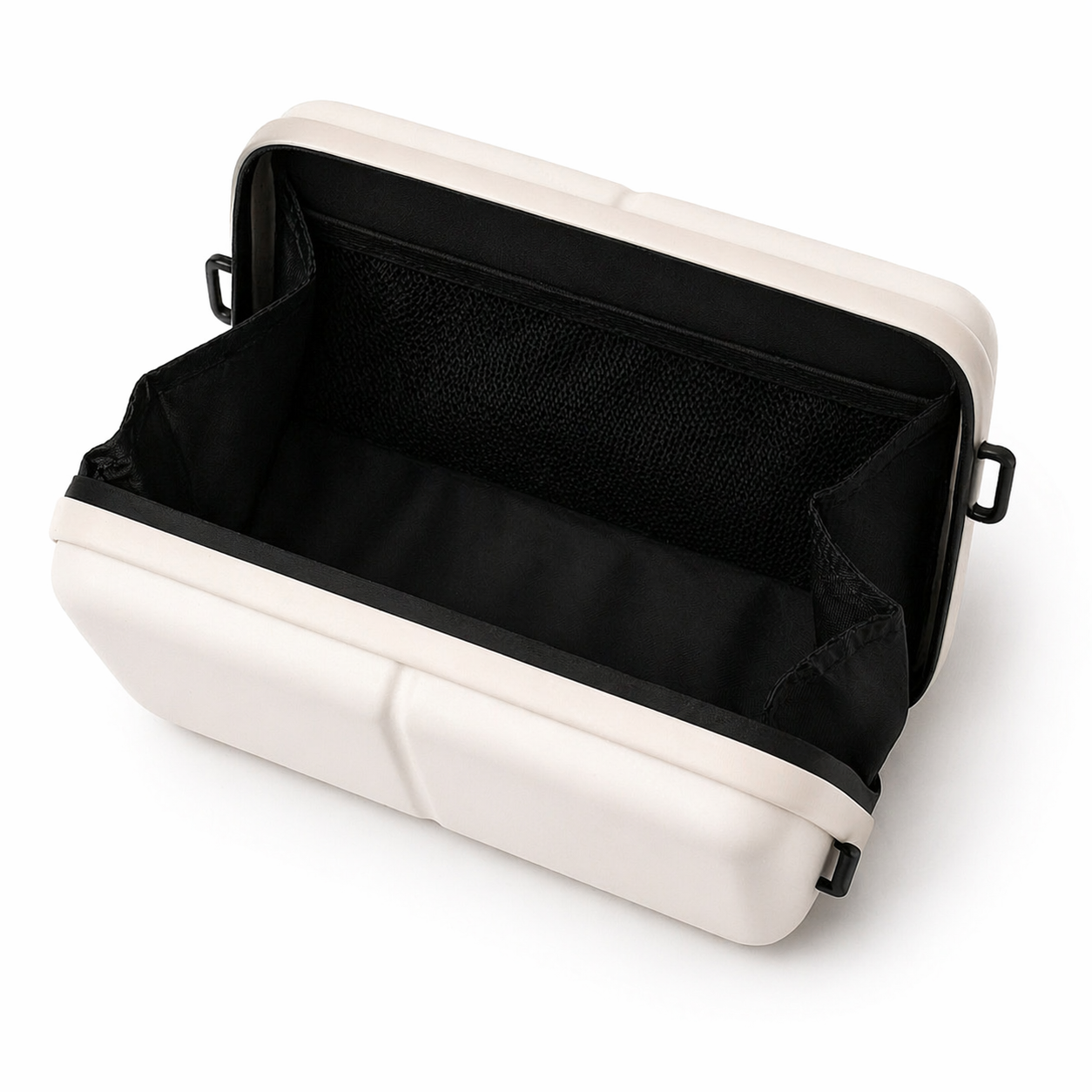 Flip OffWhite Hardshell Mini Luggage Bag