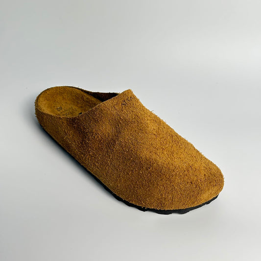 Mule Soft Suede Leather “Mochaccino”