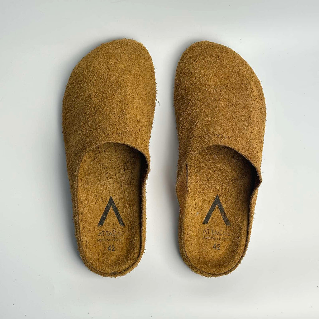 Mule Soft Suede Leather “Mochaccino”