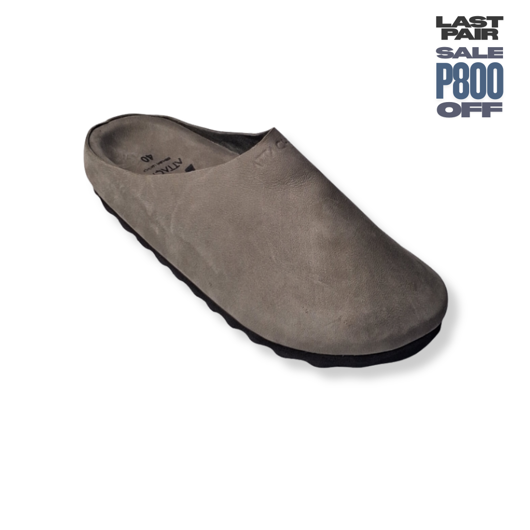 Size 36 - Mule Gray Goat Leather