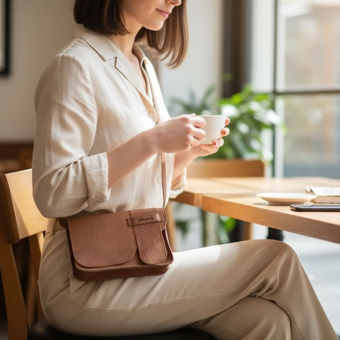PREORDER: Attaché Old Tan Leather Set