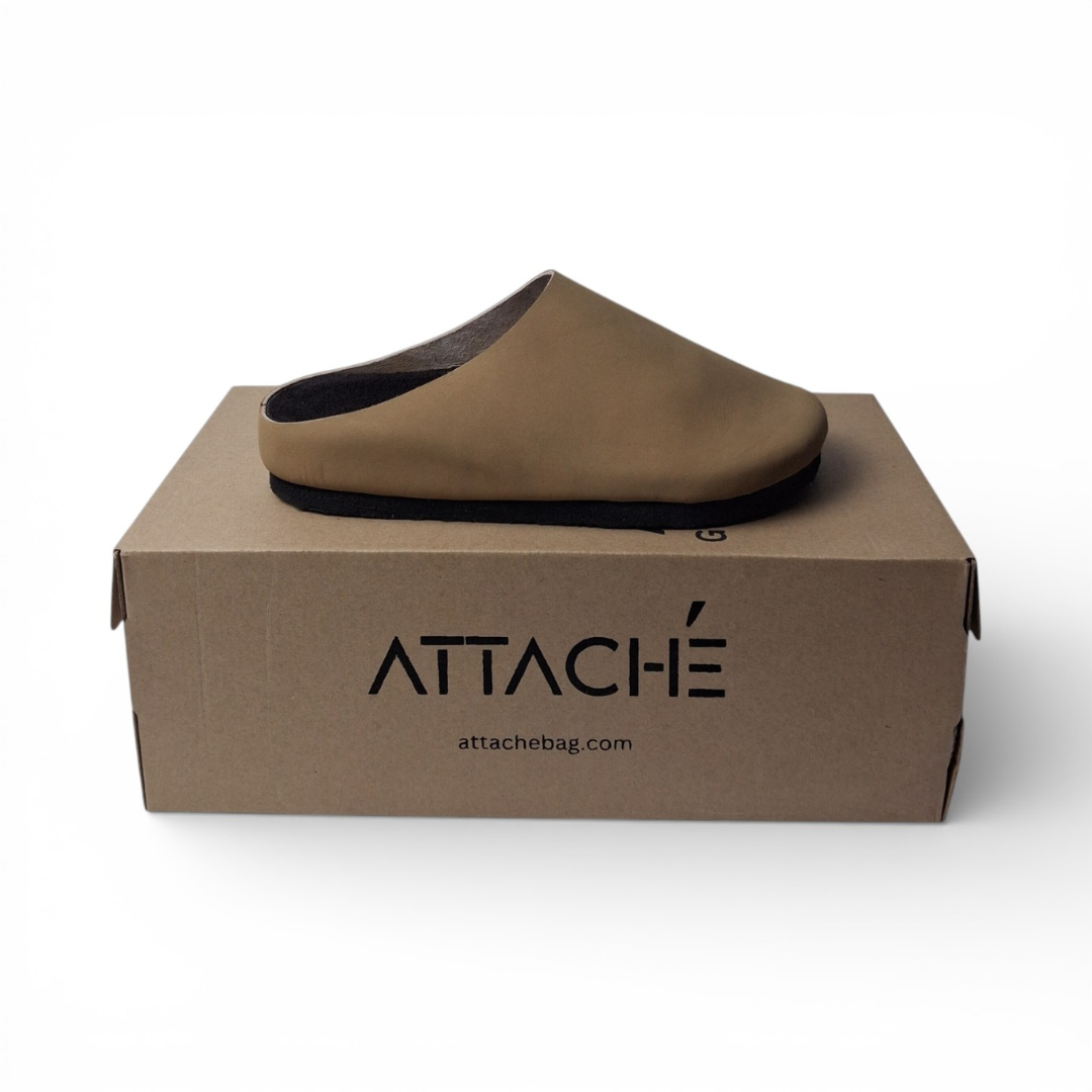 Mule Tan Napa Leather