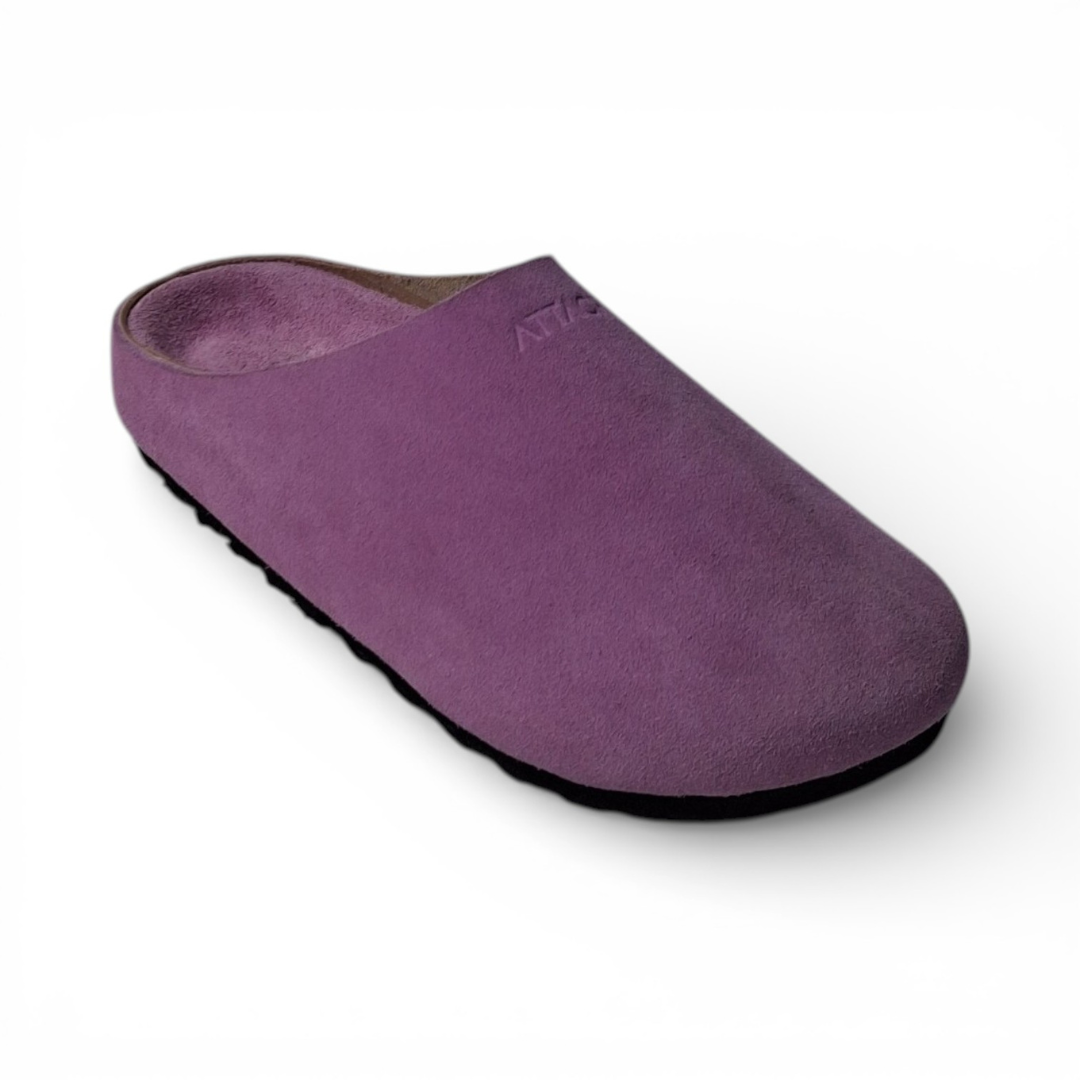 Size 38 - Mule Dusty Purple Suede