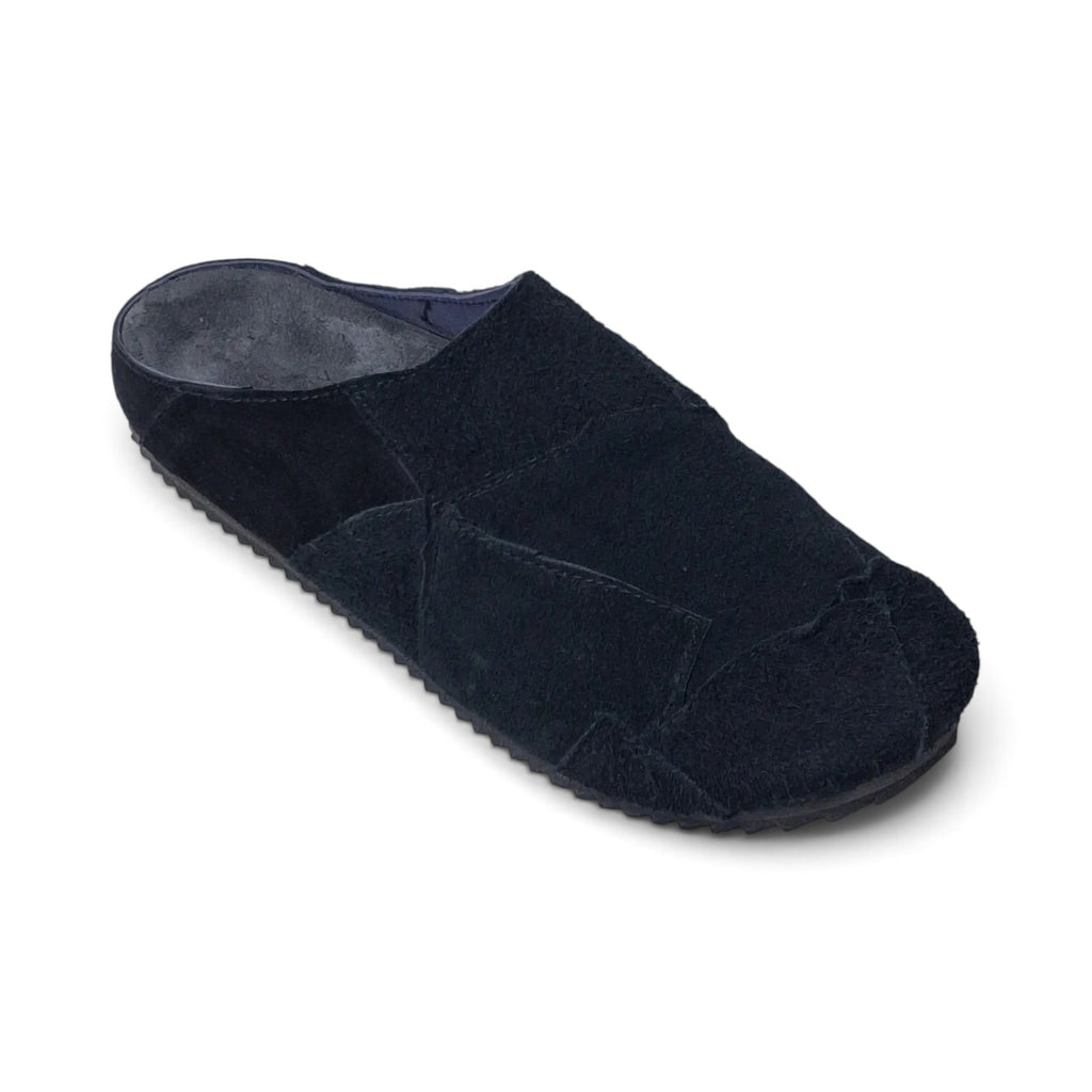 Mule Recrafted Black Cowhide Leather