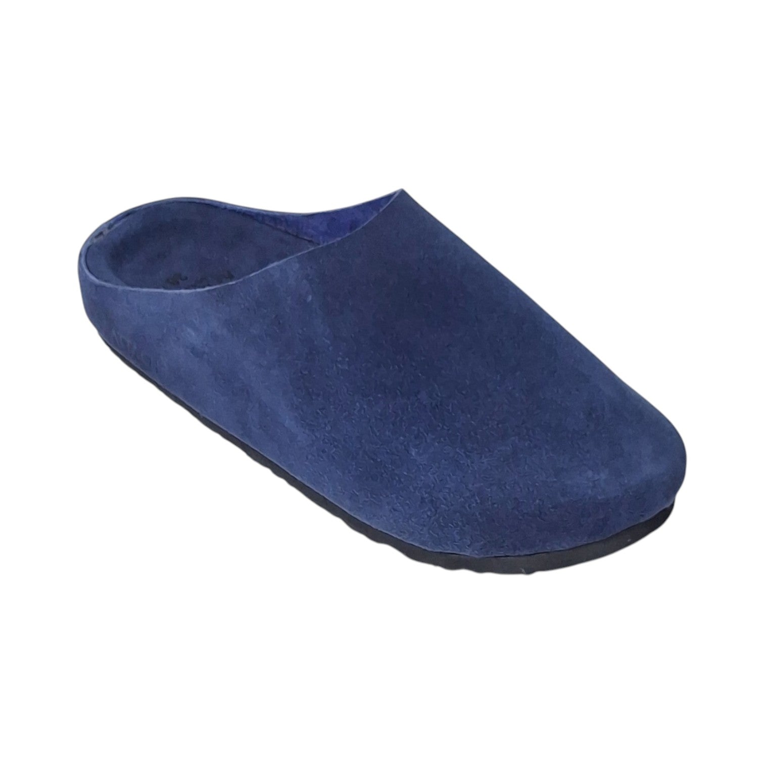 SALE: Mule Coastal Navy Suede Leather
