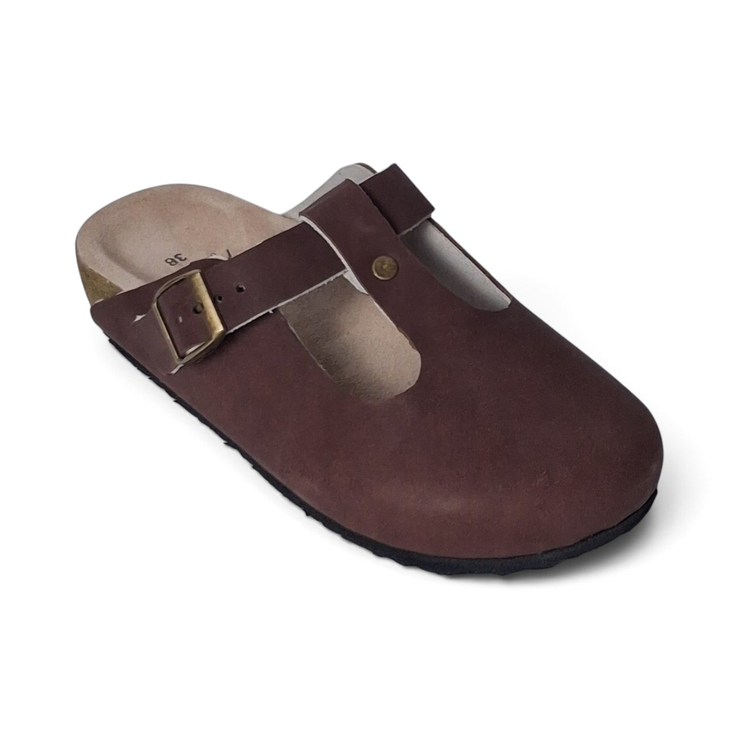 MJ Clogs V3 Non-Slip Dark Mocha Napa Leather