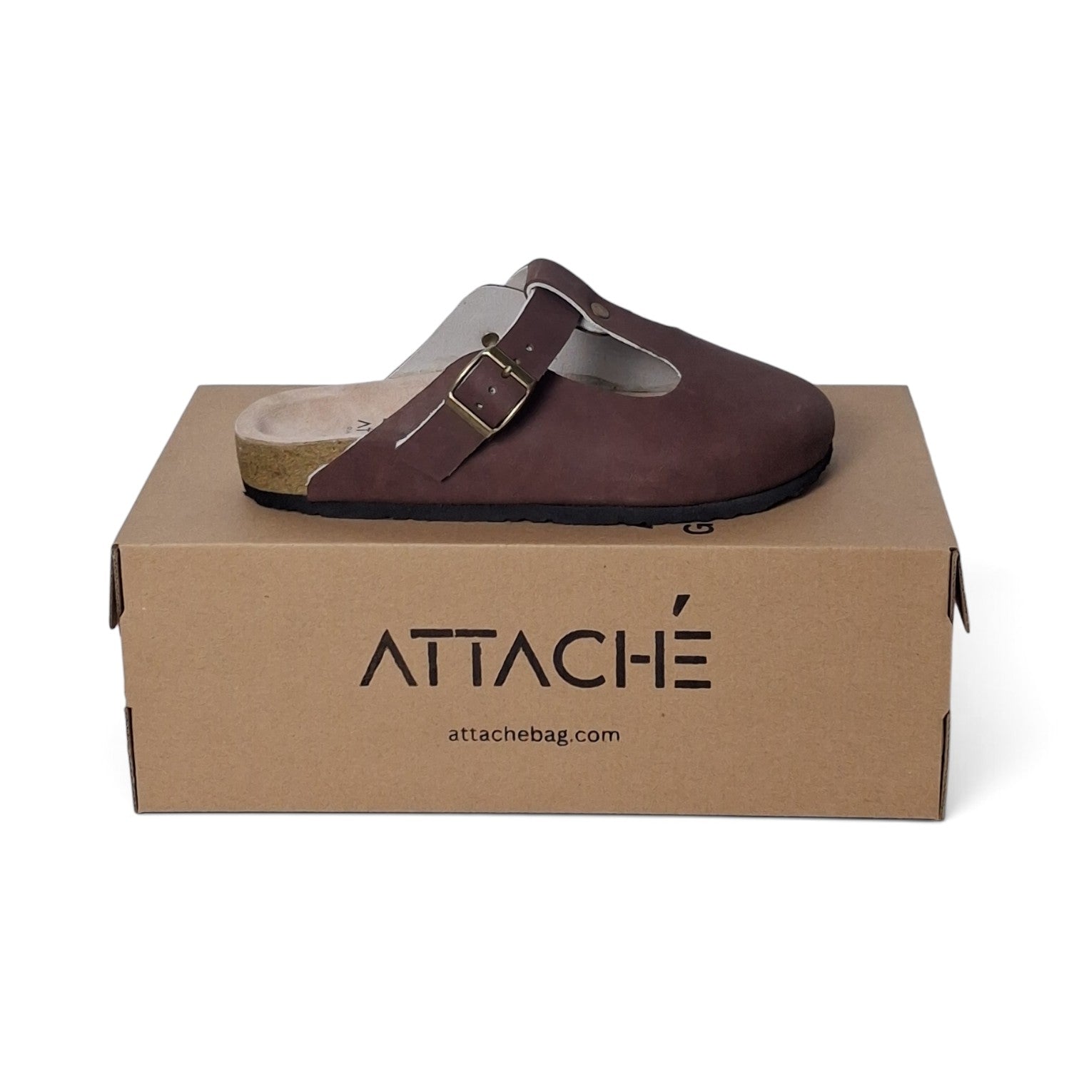 MJ Clogs V3 Non-Slip Dark Mocha Napa Leather