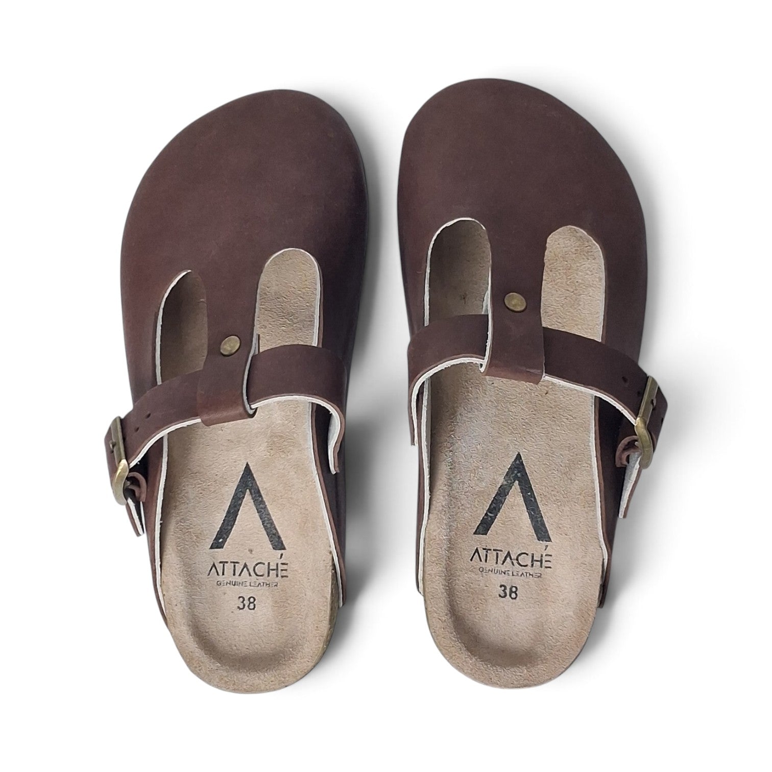 MJ Clogs V3 Non-Slip Dark Mocha Napa Leather