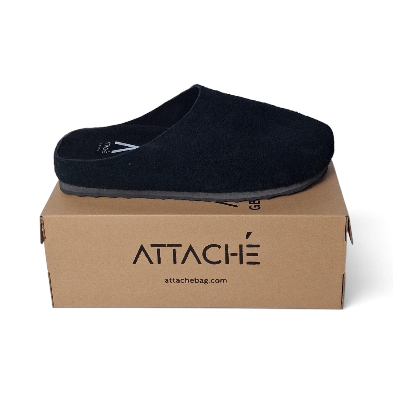 Mule BIGFOOT SIZE 48 - Blackout Suede Leather
