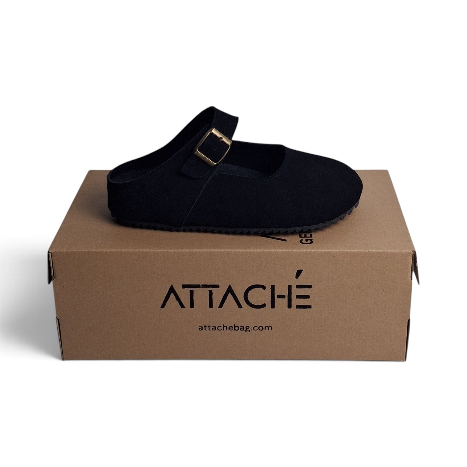 MJ Clogs V2 Non-Slip Blackout Suede Leather