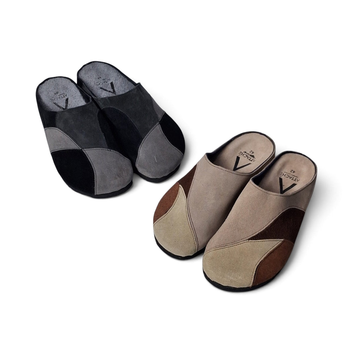 Mule Recrafted V2 Cowhide Leather "Monochrome"
